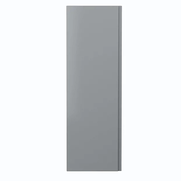 Hudson Reed Urban Satin Grey Wall Hung Tall Unit 4 Hudson Reed Urban Satin Grey Wall Hung Tall Unit - Image 2