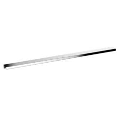 Venice Fluted 800mm White Vanity Unit - Wall Hung Single Drawer Unit With Chrome Handle