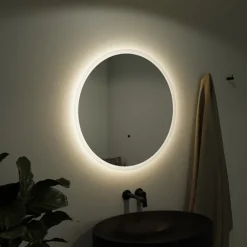 Venice 600mm Round LED Illuminated Anti-Fog Bathroom Mirror 10 Venice 600mm Round LED Illuminated Anti-Fog Bathroom Mirror -Bathroom Furniture vn60mir d1 1