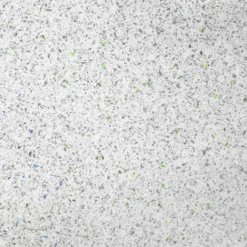 Venice Abstract 600mm White Vanity - Wall Hung 2 Drawer Unit With White Worktop & Matt Black Handles -Bathroom Furniture vwh6whiwhibd2