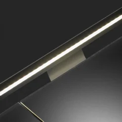 Croydex Hampton Hang N Lock Triple Door Illuminated Mirror Cabinet With Shaver Socket 700 X 900mm 8 Croydex Hampton Hang N Lock Triple Door Illuminated Mirror Cabinet With Shaver Socket 700 X 900mm -Bathroom Furniture wc147469eai1