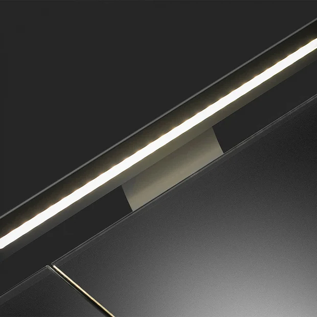 Croydex Hampton Hang N Lock Triple Door Illuminated Mirror Cabinet With Shaver Socket 700 X 900mm 5 Croydex Hampton Hang N Lock Triple Door Illuminated Mirror Cabinet With Shaver Socket 700 X 900mm - Image 3