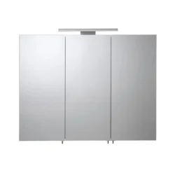 Croydex Hampton Hang N Lock Triple Door Illuminated Mirror Cabinet With Shaver Socket 700 X 900mm 9 Croydex Hampton Hang N Lock Triple Door Illuminated Mirror Cabinet With Shaver Socket 700 X 900mm -Bathroom Furniture wc147469eai2