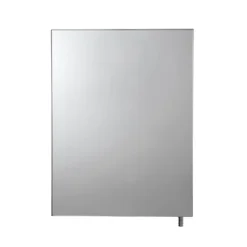 Croydex Avon Single Door Stainless Steel Mirror Cabinet